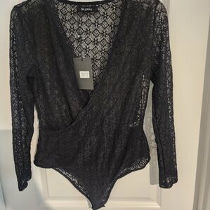 Black Lace Bodysuit